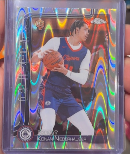 2025-26 Topps Chrome #280 Yanic Konan Niederhäuser — front