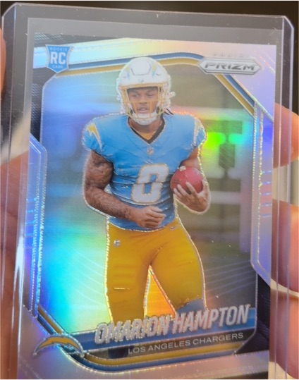 2024 Panini Prizm #RC Omarion Hampton — front