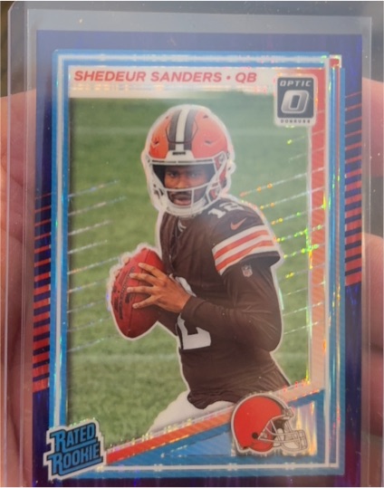 2025 Panini Donruss Optic #306 Shedeur Sanders — front
