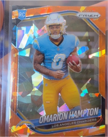 2025 Panini Prizm #355 Omarion Hampton — front