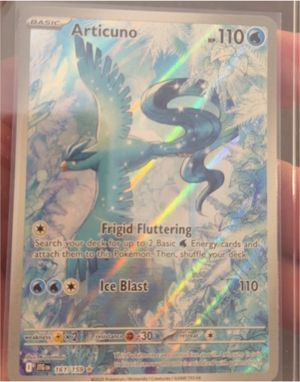 2025 Pokémon SV Journey Together #161 Articuno — front