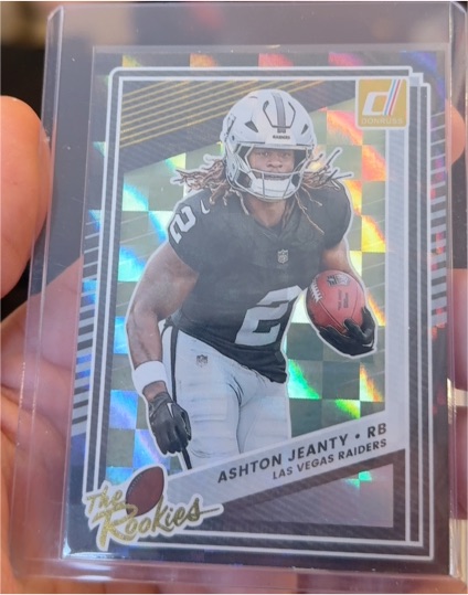 2025 Donruss #7 Ashton Jeanty The Rookies — front
