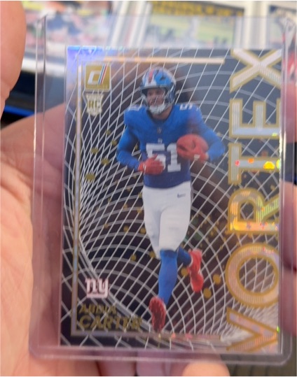 2025 Panini Donruss #11 Abdul Carter Vortex Rookie — front