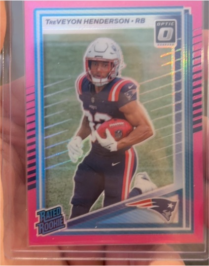 2025 Panini Donruss Optic #332 TreVeyon Henderson — front