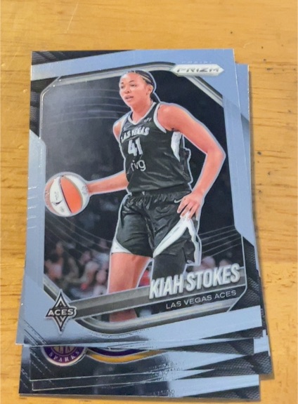 2025 Panini Prizm WNBA #58 Kiah Stokes — front