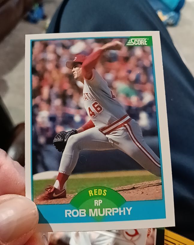 1989 Score #141 Rob Murphy — front
