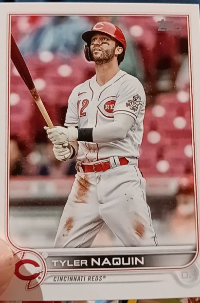 2022 Topps Update #US80 Tyler Naquin — front