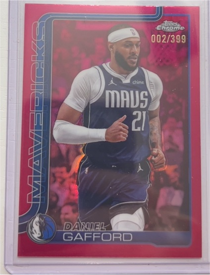 2025-26 Topps Chrome #78 Daniel Gafford — front