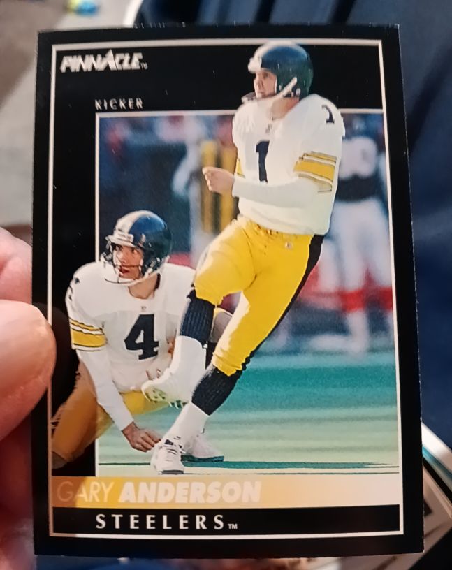 1992 Pinnacle #89 Gary Anderson — front