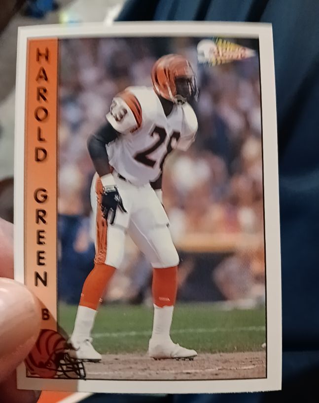 1992 Pacific #45 Harold Green — front