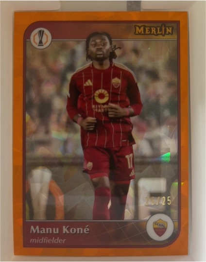 2024-25 Topps Merlin UEFA Club Competitions #102 Manu Koné — front