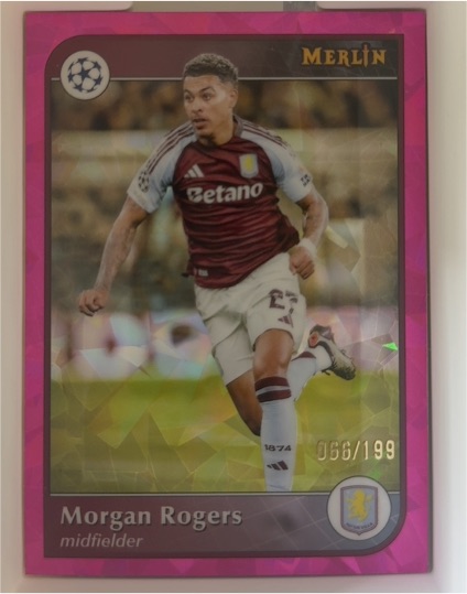 2024-25 Topps Merlin UEFA Club Competitions #27 Morgan Rogers — front