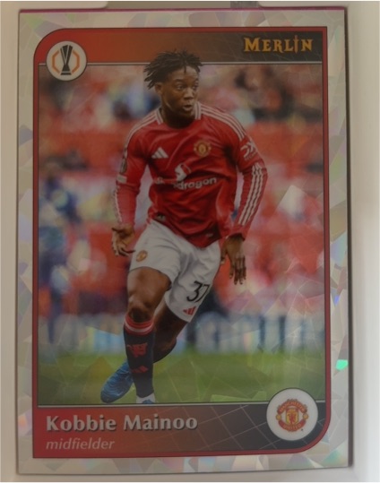 2024 Merlin UEFA Club Competitions #37 Kobbie Mainoo — front