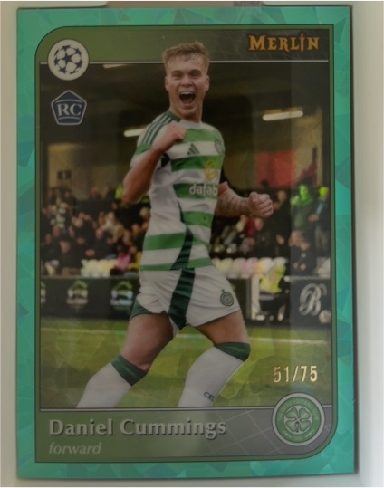 2024 Topps Merlin UEFA Club Competitions #51/75 Daniel Cummings — front