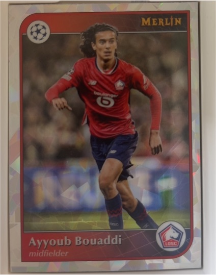 2024 Merlin UEFA Club Competitions #44 Ayyoub Bouaddi — front