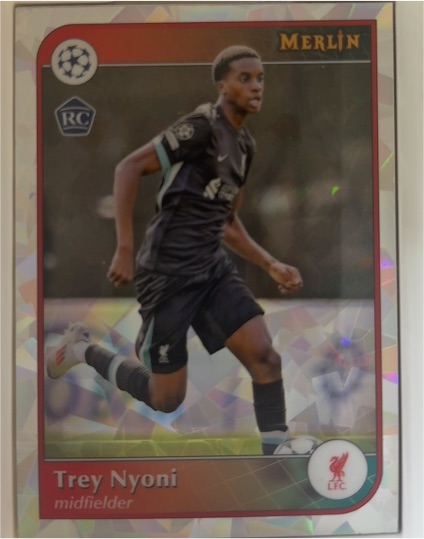 2024 Topps Merlin UEFA Club Competitions #98 Trey Nyoni — front