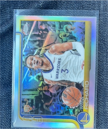 2025-26 Topps Chrome #287 Will Richard — front