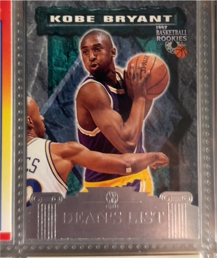 1997 Score Board Basketball Rookies #83 Kobe Bryant — front