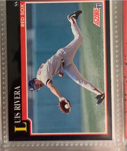 1991 Score #271 Luis Rivera — front
