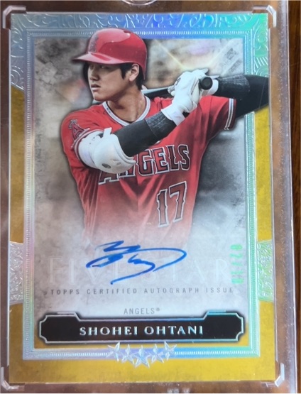 2020 Topps Five Star #FSANX Shohei Ohtani — front