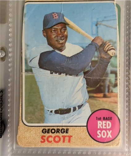1968 Topps #233 George Scott — front