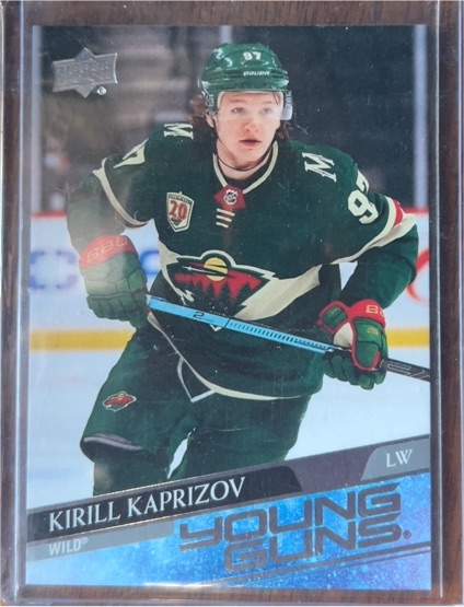 2020-21 Upper Deck #451 Kirill Kaprizov Young Guns — front