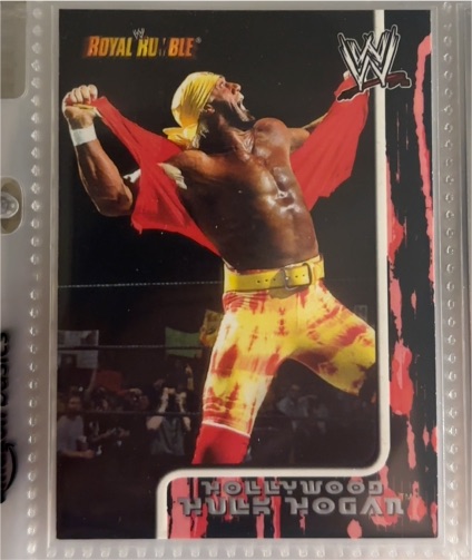 2002 Fleer WWE Royal Rumble #43 Hollywood Hulk Hogan — front