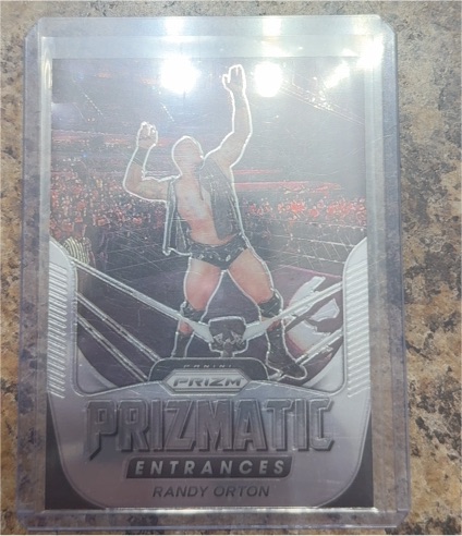 2022 Panini Prizm WWE #26 Randy Orton Prizmatic Entrances — front