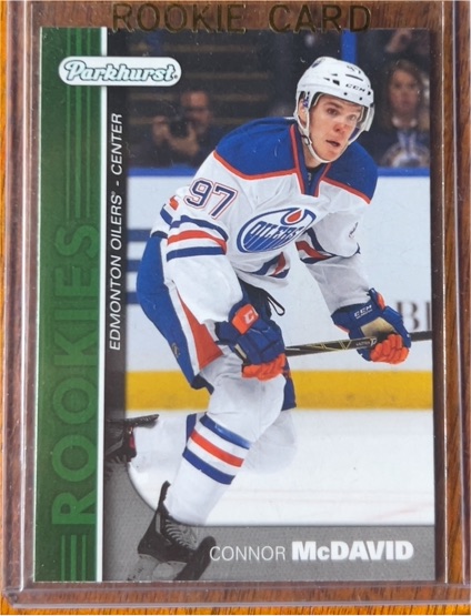 2015-16 Upper Deck Parkhurst Rookies #PR-1 Connor McDavid — front