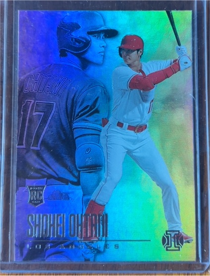 2018 Panini Chronicles Illusions #12 Shohei Ohtani — front