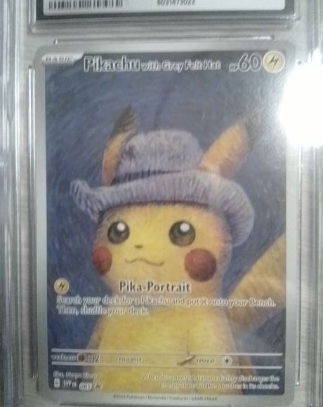 2023 Pokemon SVP Black Star Promo #085 Pikachu with Grey Felt Hat — front