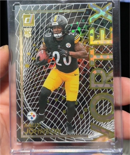2025 Donruss #5 Kaleb Johnson — front