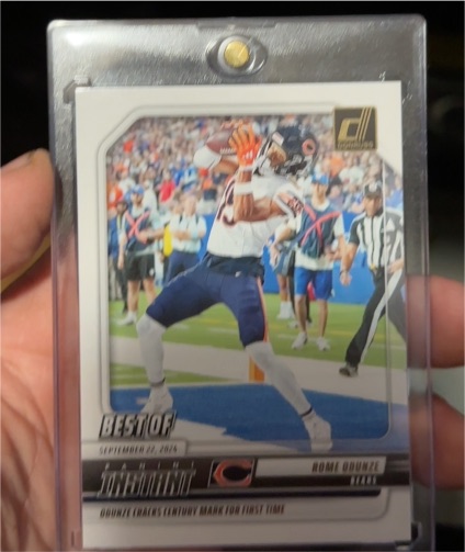 2025 Panini Donruss #INS-ROD Rome Odunze Best of Instant — front
