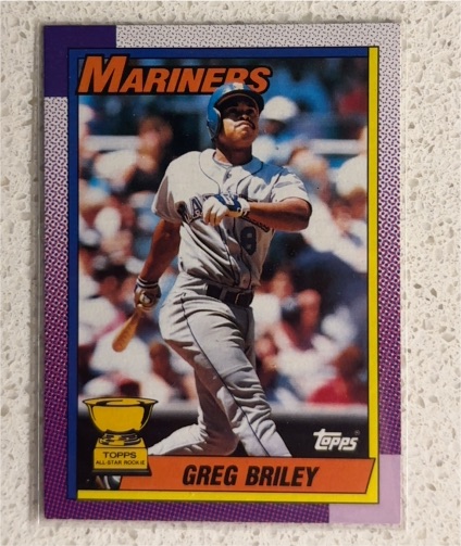1990 Topps #288 Greg Briley — front