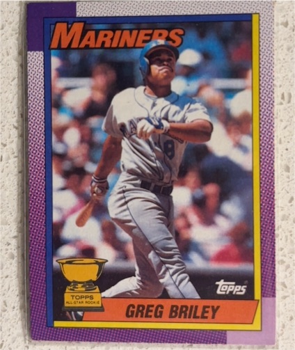1990 Topps #288 Greg Briley — front