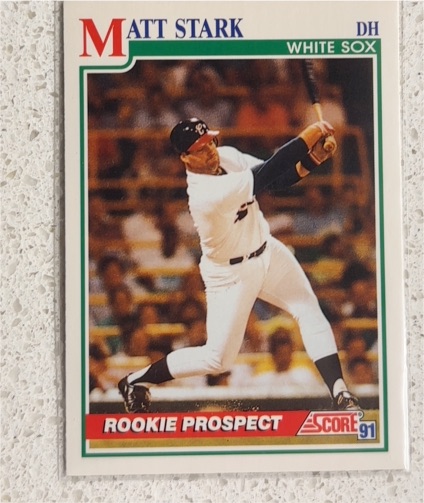 1991 Score #751 Matt Stark — front