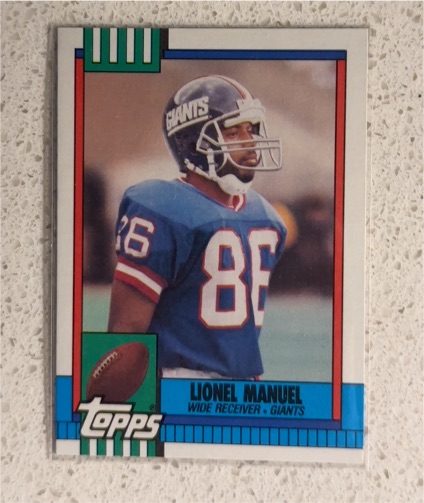 1990 Topps #64 Lionel Manuel — front