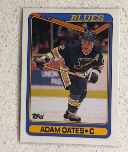 1990-91 Topps #149 Adam Oates — front