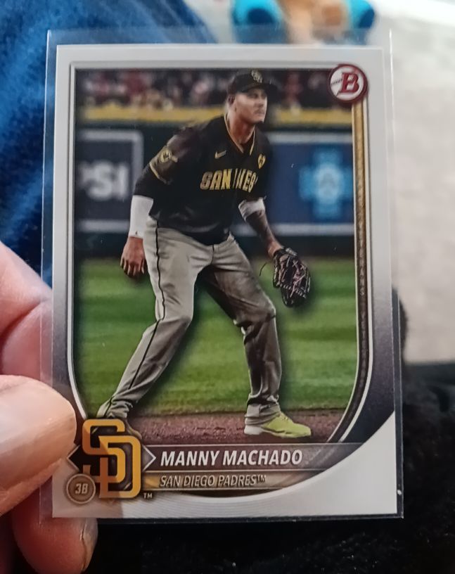 2025 Bowman #26 Manny Machado — front