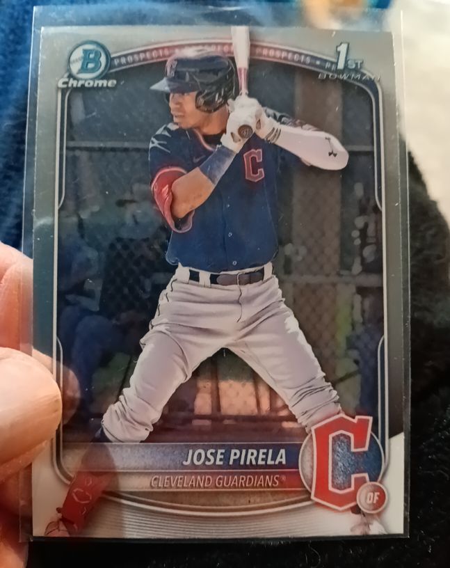 2025 Bowman #BP-111 Jose Pirela — front