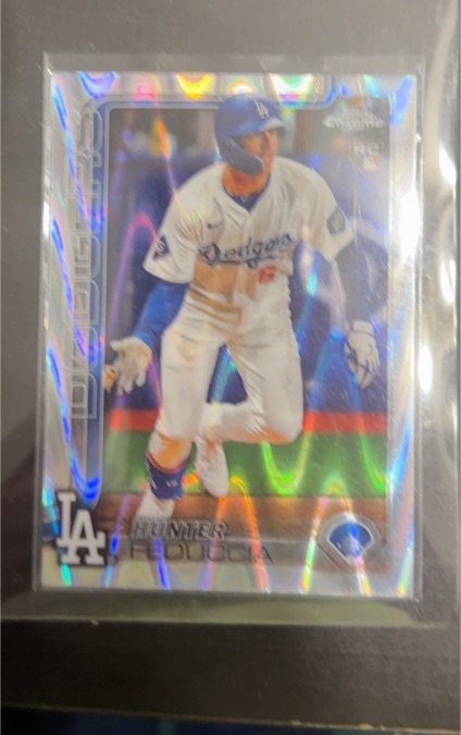 2025 Topps Chrome #288 Hunter Feduccia — front