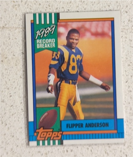 1990 Topps #2 Flipper Anderson — front
