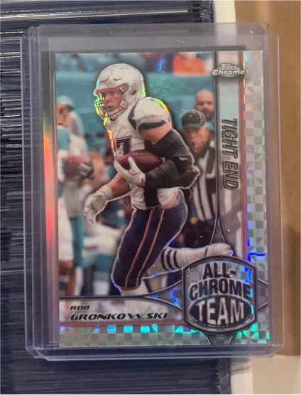 2024 Topps Chrome #ACT-6 Rob Gronkowski All Chrome Team — front