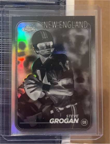 2024 Topps Chrome #132 Steve Grogan — front