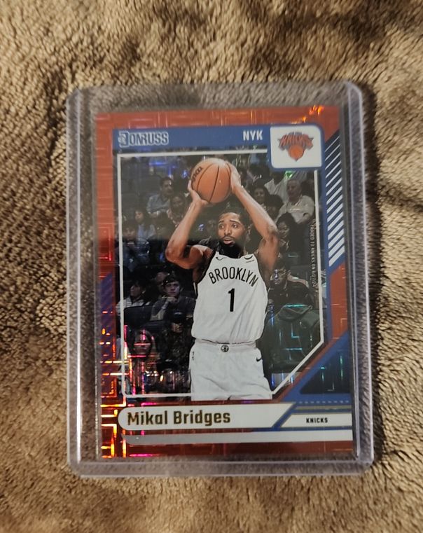 2024-25 Donruss #199 Mikal Bridges — front