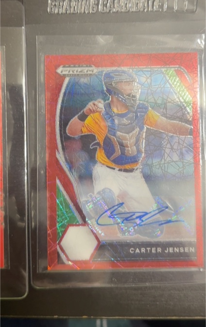 2021 Panini Prizm Draft Picks #PDP78 Carter Jensen — front