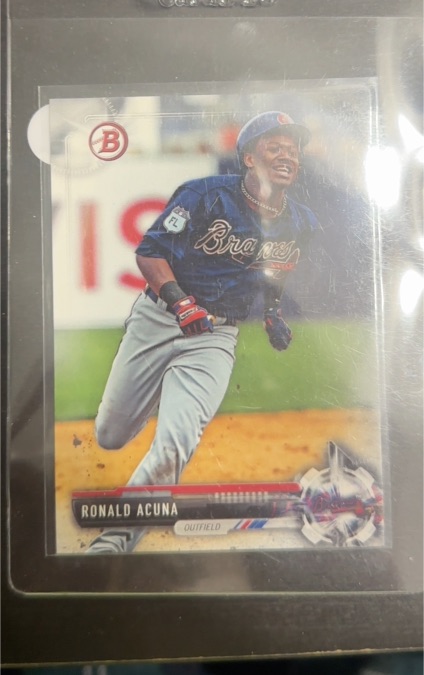 2017 Bowman Draft #BD-39 Ronald Acuna — front