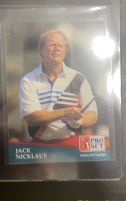 1991 Pro Set #229 Jack Nicklaus — front
