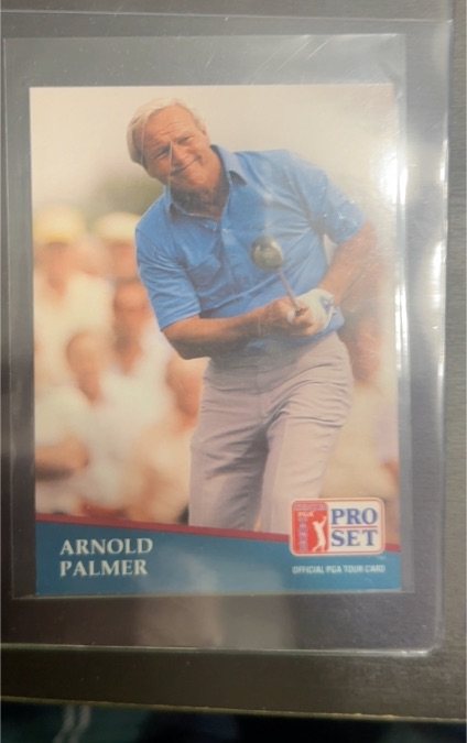1991 Pro Set #220 Arnold Palmer — front