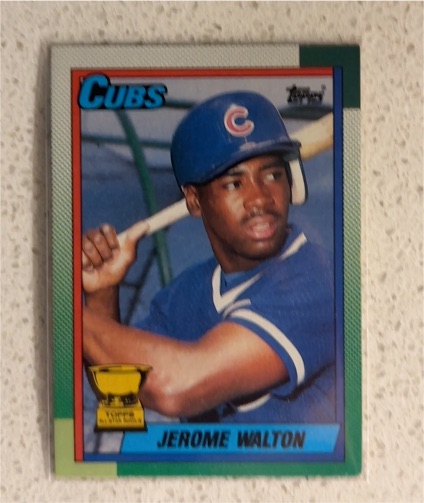 1990 Topps #464 Jerome Walton — front